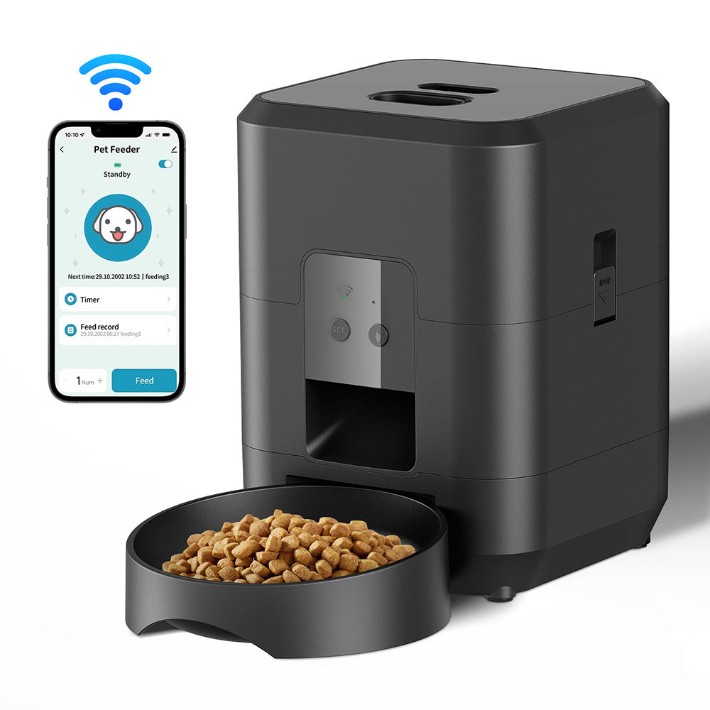 🐾 Comedero Automático WiFi para Perros y Gatos – Programable desde el Móvil