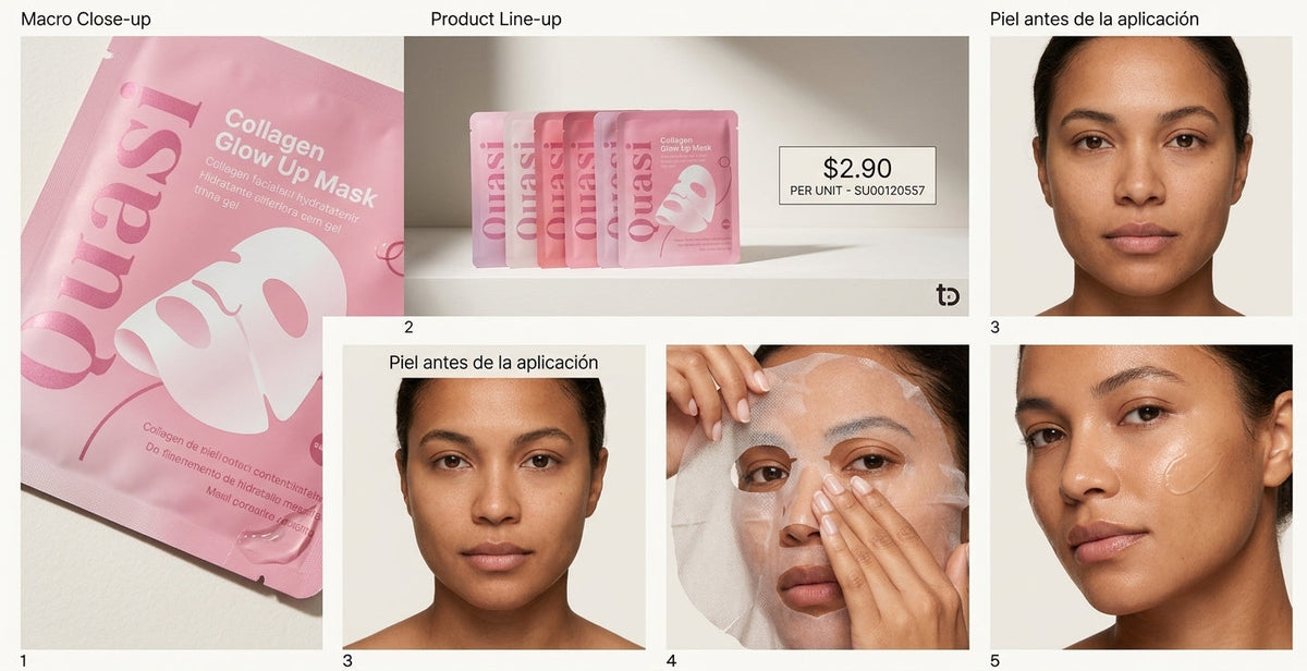 Collagen Hydrating Facial Mask - resultado