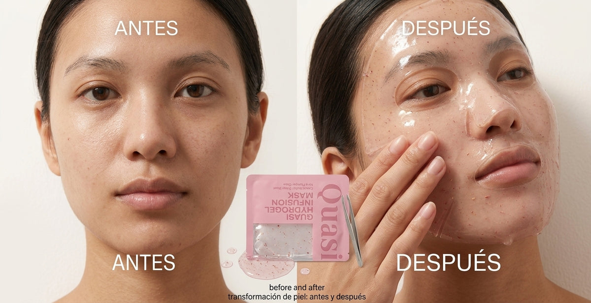 Mascarilla Facial de Colágeno – Hidratación Intensa (4 uds)