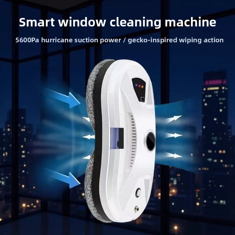 Robot Limpiador de Ventanas Eléctrico – Doble Cara, Seco y Húmedo